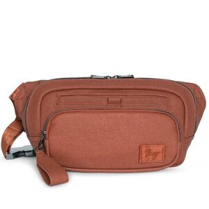 Lug Hitch Matte Luxe VL Belt Bag in Copper Brown